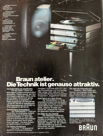 Werbung aus der Audio 08.1982